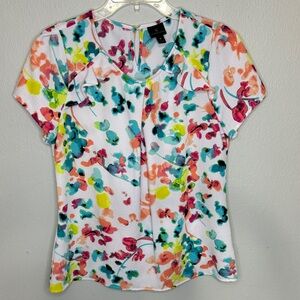 Worthington Floral Print Women's Top